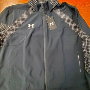 Women's new large under armor track jacket, wife didn't like, missed return date